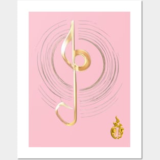 Music Note Posters and Art